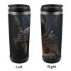 13 Oz Grim Reaper Travel Cup Insulated Stainless Steel Mug Reusable Iced Coffee Cup Custom Mug Cup Insulated Travel Mug for Most Cup Holder view 4