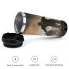 13 Oz Many Zombie Travel Cup Insulated Stainless Steel Mug Reusable Iced Coffee Cup Custom Mug Cup Insulated Travel Mug for Most Cup Holder view 3