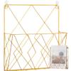 Wiywef Metal Wire Wall Mounted Magazine Holder, Wall Hanging Organizer Holder for Files, Newspapers, Magazines Rack for Office Home view 2