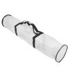 Naroote Wrapping Paper Storage, Wrapping Storage PVC Clear Wrapping Paper Storage Bag Wrap Simplify Wrap Storage Box for Closets, Under Beds, Or (Transparent White) view 4