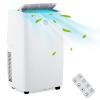 Small Air Conditioner 14,000 BTU with Built-In Dehumidifier - Portable AC Unit for Rooms Up to 750 Sq Ft - Sleep Mode, Swing Fan, 24H Timer, Remote Control, Window Kit, White view 1