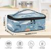 SUABO Dolphin Lunch Bag Insulated Lunch Box for Men Women Portable Lunch Pail for Boys Girls School view 2