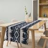 Bear Table Runner,Aztec Rustic Cabin Forest Wild Animal Print Country Hunting Theme Table Runner for Farmhouse Kitchen Dining Table Home Party Decor 13x120in view 3