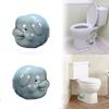 2pc Toilet Bolt Caps, Toilet Bolt Covers Decorative,Cute Bathroom Decoration,Toilet Knob Covers for Bottom Fun and Peculiar Styling Toilet Screw Cover Caps Cute(Ceramic Pig) view 1