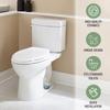 2pc Toilet Bolt Caps, Toilet Bolt Covers Decorative,Cute Bathroom Decoration,Toilet Knob Covers for Bottom Fun and Peculiar Styling Toilet Screw Cover Caps Cute(Ceramic Pig) view 2