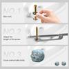 2pc Toilet Bolt Caps, Toilet Bolt Covers Decorative,Cute Bathroom Decoration,Toilet Knob Covers for Bottom Fun and Peculiar Styling Toilet Screw Cover Caps Cute(Ceramic Pig) view 3