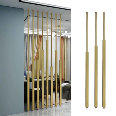 CHZDPP Customizable Color/Size/Styles Room Divider Posts Floor to Ceiling with Adjustable Feet, No Drilling Privacy Screens Columnar, Wall Partition for Apartment/Office(3 pcs,80inch/203cm)
