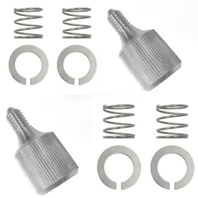 2Pack Knob Thumb Screw Compatible With KitchenAid Mixers, Stainless Steel Mixer Screw Replacements and 4Pack Stainless Steel Spring and Washer Kit Compatible with Kitchenaid Mixer Accessories