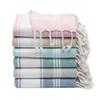 9Threads Cotton Turkish Beach Towel with Towels Oversized 36"x72" Pool Absorbent Extra Large Quick Dry Sand Travel Towel (Mix, 6 Pack) view 1