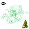 HAOHIZE 60pcs Mini Multi Purpose Metal S Hooks, Colorful Christmas Tree Decorations Everyday Use (Green) view 2