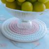 HYMAOME 3pcs Counter-top Trivets for Hot Dishes, Hot Pads/Mats, Hot Pot Holders, Hot Pans/Plates Trivets, Thick and Durable Kitchen Decoration view 3