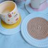 HYMAOME 3pcs Counter-top Trivets for Hot Dishes, Hot Pads/Mats, Hot Pot Holders, Hot Pans/Plates Trivets, Thick and Durable Kitchen Decoration view 4