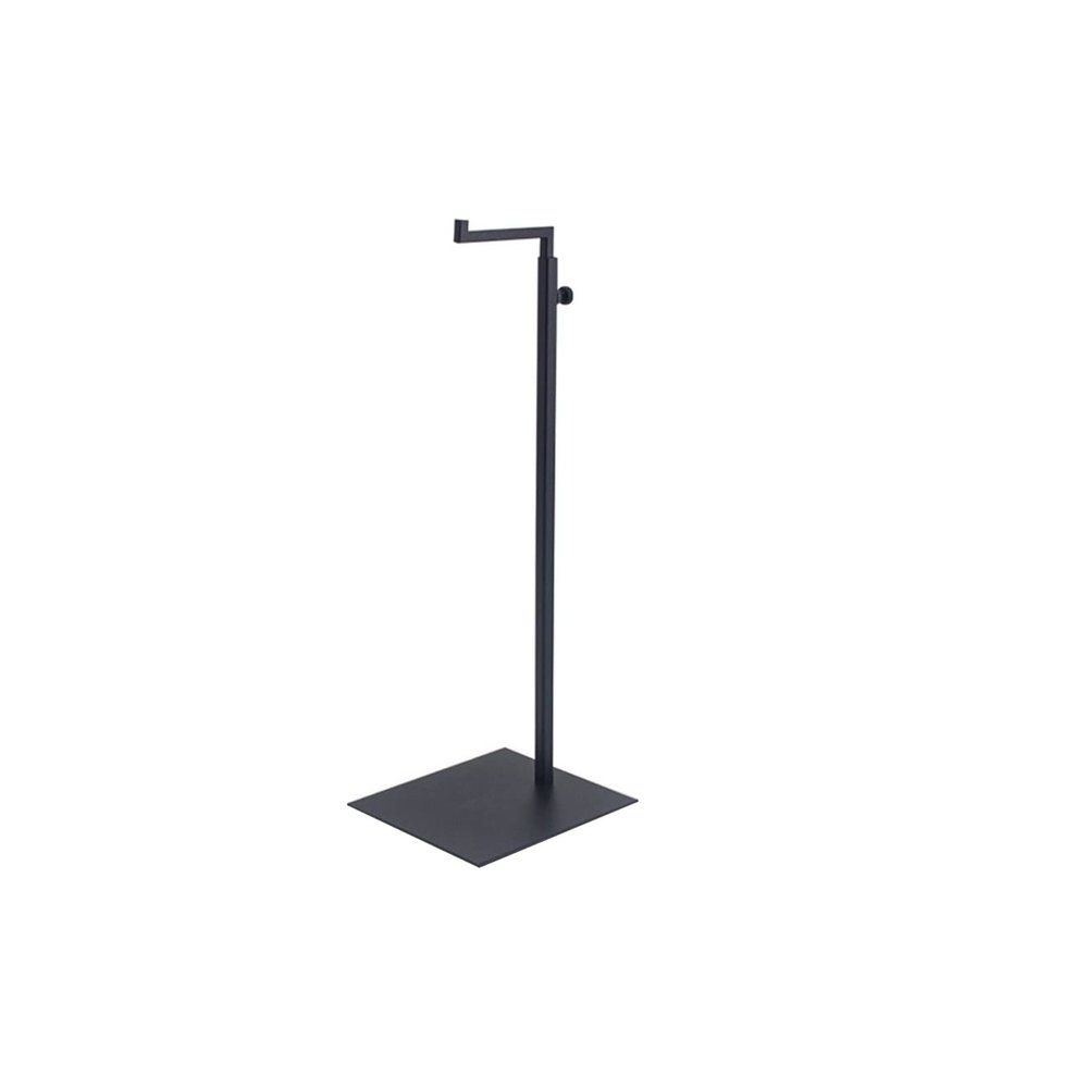 HAOHIZE Purse Rack Stand, Purse Display Stand Bag Stand Purse Holder Handbag Display Stand Stainless Steel Height Adjustable Single Hook Purse Metal Holder Stand (#4)