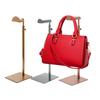 HAOHIZE Purse Rack Stand, Purse Display Stand Bag Stand Purse Holder Handbag Display Stand Stainless Steel Height Adjustable Single Hook Purse Metal Holder Stand (#4) view 4