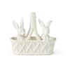 Lenox 897158 Wicker Creek Bunny Salt & Pepper Set, Easter Serveware view 1