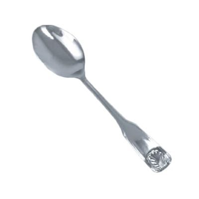 A-to-Z Supply SLSS002 Teaspoon, 6.3", 18/0 Stainless Steel, Mirror-Finish, Sea Shell, Pack of 12