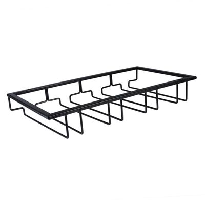 Ciieeo Glass Cup Holder Wine Glass -mounted Wine Rack for Home Bar Cafe Iron Art Holder