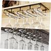 Ciieeo Glass Cup Holder Wine Glass -mounted Wine Rack for Home Bar Cafe Iron Art Holder view 2