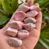 1/2 Pound Rhodonite Tumbled Stones, Polished Rhodonite Rock, Genuine Rhodonite Stone Bulk Lot view 2