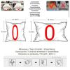 advajb Pillow Cases Queen Size Set of 2 Pillow Protectors 28x35 Throw Pillow Covers 30x20 Pillowcases Standard Long Pillow Cases 3 ft with Zipper Decorative for Sofa Car Bed(1441,60x53 cm 24x21 in) view 3