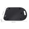 TOPINCN Handy Sliding Tray Sliding Tray Mat for Coffee Maker,Kitchen Appliance Moving Caddy,Countertop Stoage Kitchen Appliances Sliding Mat Blender Sliding Tray (Black) view 2