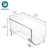iDesign Stackable Bottle Holder for Water or Wine Bottles - Set of 4 - Clear view 4