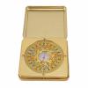 Feng Shui Luo Pan Iron Precise with Flipping Cover Feng Shui Compass, Easy to Read, Gift for Learning Residential Feng Shui (Small) view 1