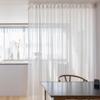 YJLTKL 27-236in Ceiling Curtain Track, Aluminum Ceiling Track for Curtains, Curved Curtain Rail Track Set, As Room Divider Curtain Rod, Sliding Curtain Track Ceiling Mount(8.5FT/260CM) view 3
