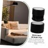 OSALADI 2pcs Metal Bed Risers for Furniture Legs and Dressers view 3