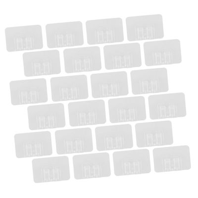 50Pcs Outdoor String Light Hooks, Adhesive Clips for Christmas Decorations