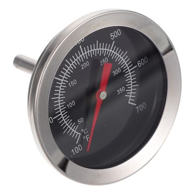 Stainless Steel BBQ Thermometer Dual Scale Oven Gauge