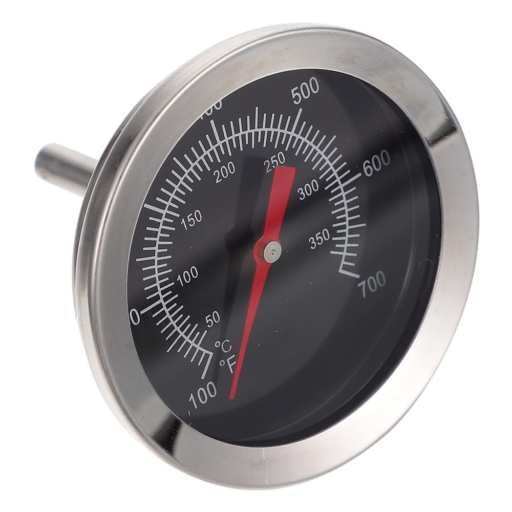 Stainless Steel BBQ Thermometer Dual Scale Oven Gauge