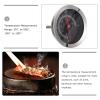 Stainless Steel BBQ Thermometer Dual Scale Oven Gauge view 3