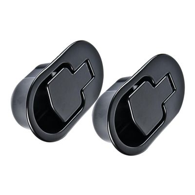 KICHOUSE 2pcs Sofa Recliner Handle Replacement Metal Pull Handle for Couch Easy Release Part