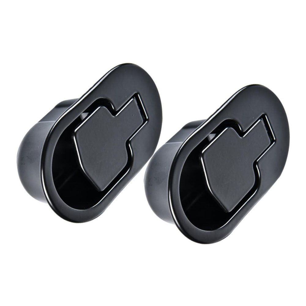 KICHOUSE 2pcs Sofa Recliner Handle Replacement Metal Pull Handle for Couch Easy Release Part