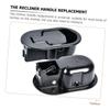 KICHOUSE 2pcs Sofa Recliner Handle Replacement Metal Pull Handle for Couch Easy Release Part view 3
