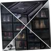 PRETYZOOM Household Shoes Box Sneaker Shoes Storage Stacking Design Light and Convenient view 3