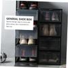 PRETYZOOM Household Shoes Box Sneaker Shoes Storage Stacking Design Light and Convenient view 4
