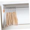Alipis 2pcs Closet Pole Support Brackets Rod Brackets for Shower Curtain Towel Rod view 2