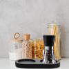 PRETYZOOM 2 Pack Wooden Grinder Tray Holders for Salt Shaker and Bottles view 4