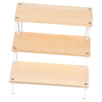 LABRIMP Elegant Display Stand for Cosmetics Perfume Holder Ladder Rack Jewelry Makeup Organizers