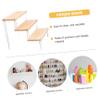 LABRIMP Elegant Display Stand for Cosmetics Perfume Holder Ladder Rack Jewelry Makeup Organizers view 2