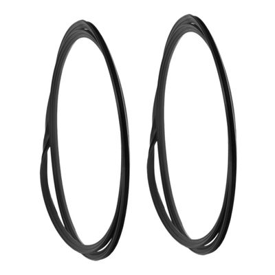 2Pcs Salon Chair Rubber Base Ring Gasket, Styling Floor Protective Pads