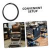 2Pcs Salon Chair Rubber Base Ring Gasket, Styling Floor Protective Pads view 3