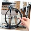 2Pcs Salon Chair Rubber Base Ring Gasket, Styling Floor Protective Pads view 4