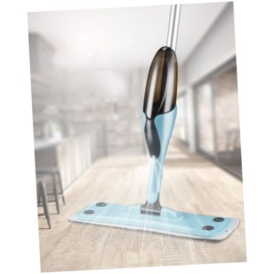 FOMIYES 360degree Rotatable Mop for Floor Cleaning Sturdy Handle Microfiber Pad for Hardwood Steam Mop