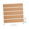 BCOATH 10pcs Self-Adhesive Frameless Corkboard Strips for Wall Memo Board Strips for Office Home and School Easy Installation and Versatile Use view 2