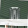 COSMEVIVI Toilet Paper Holder Transparent Acrylic Tissue Roll Dispenser for Bathroom Office and Home Use Stylish Desktop Paper Towel Organizer Compact Design view 3