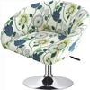 JACOJE Curved Bar Swivel Dining Chair Covers Slipcover with Armrest Back Set of 4/2/1 Stretch Bar Chair Slipcovers Bar Stool Cover Swivel Chair Protector for Counter Kitchen Dining Room(H3,2PCS) view 1