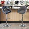 JACOJE Curved Bar Swivel Dining Chair Covers Slipcover with Armrest Back Set of 4/2/1 Stretch Bar Chair Slipcovers Bar Stool Cover Swivel Chair Protector for Counter Kitchen Dining Room(H10,1PC) view 4